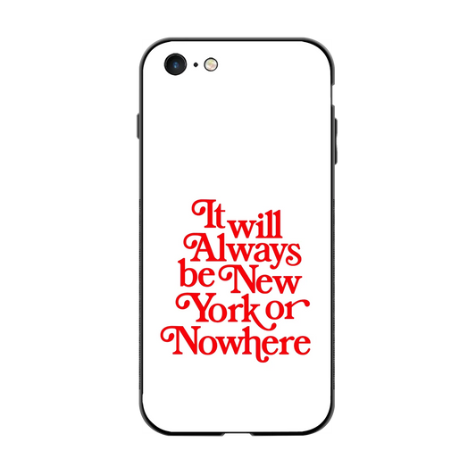 Newyorker back phone cover | glass case for iphone 6s plus