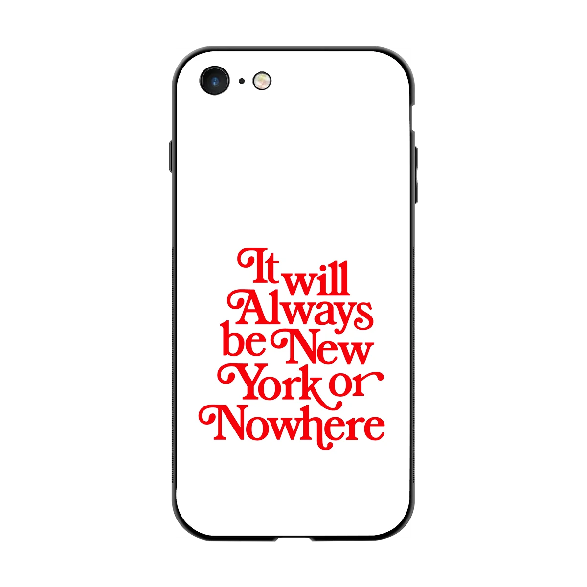 Newyorker back phone cover | glass case for iphone 7