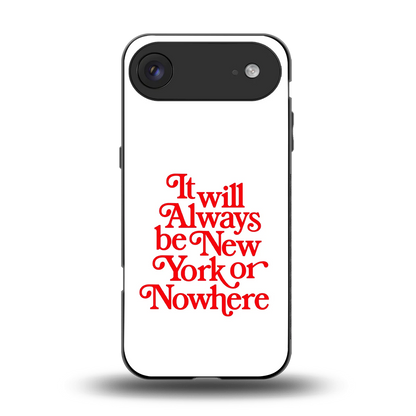 Newyorker back phone cover | glass case for iphone air