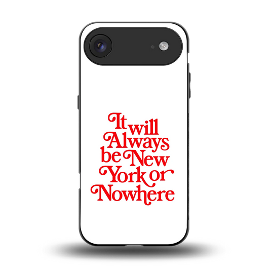 Newyorker back phone cover | glass case for iphone air
