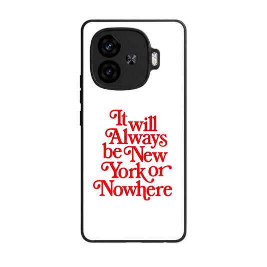 Newyorker back phone cover | glass case for iqoo neo 10r 5g
