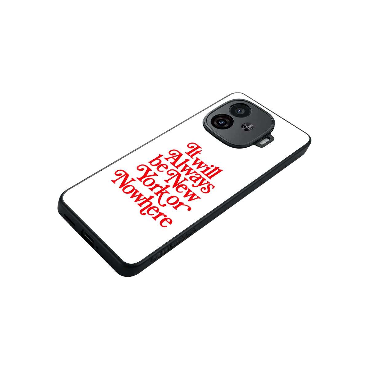 Newyorker stylish phone case for iqoo neo 10r 5g | glossy glass and slim fit
