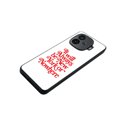 Newyorker stylish phone case for iqoo neo 10r 5g | glossy glass and slim fit