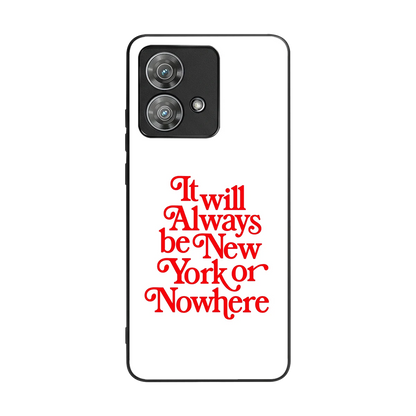 Newyorker back phone cover | glass case for motorola edge 40 neo 5g