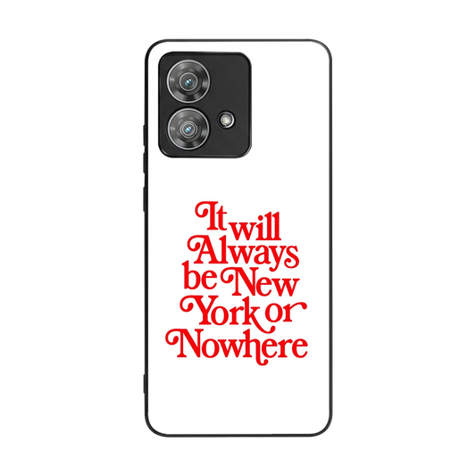 Newyorker back phone cover | glass case for motorola edge 40 neo 5g