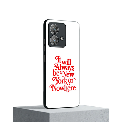 Newyorker motorola edge 40 neo 5g mobile cover | shockproof glass phone case
