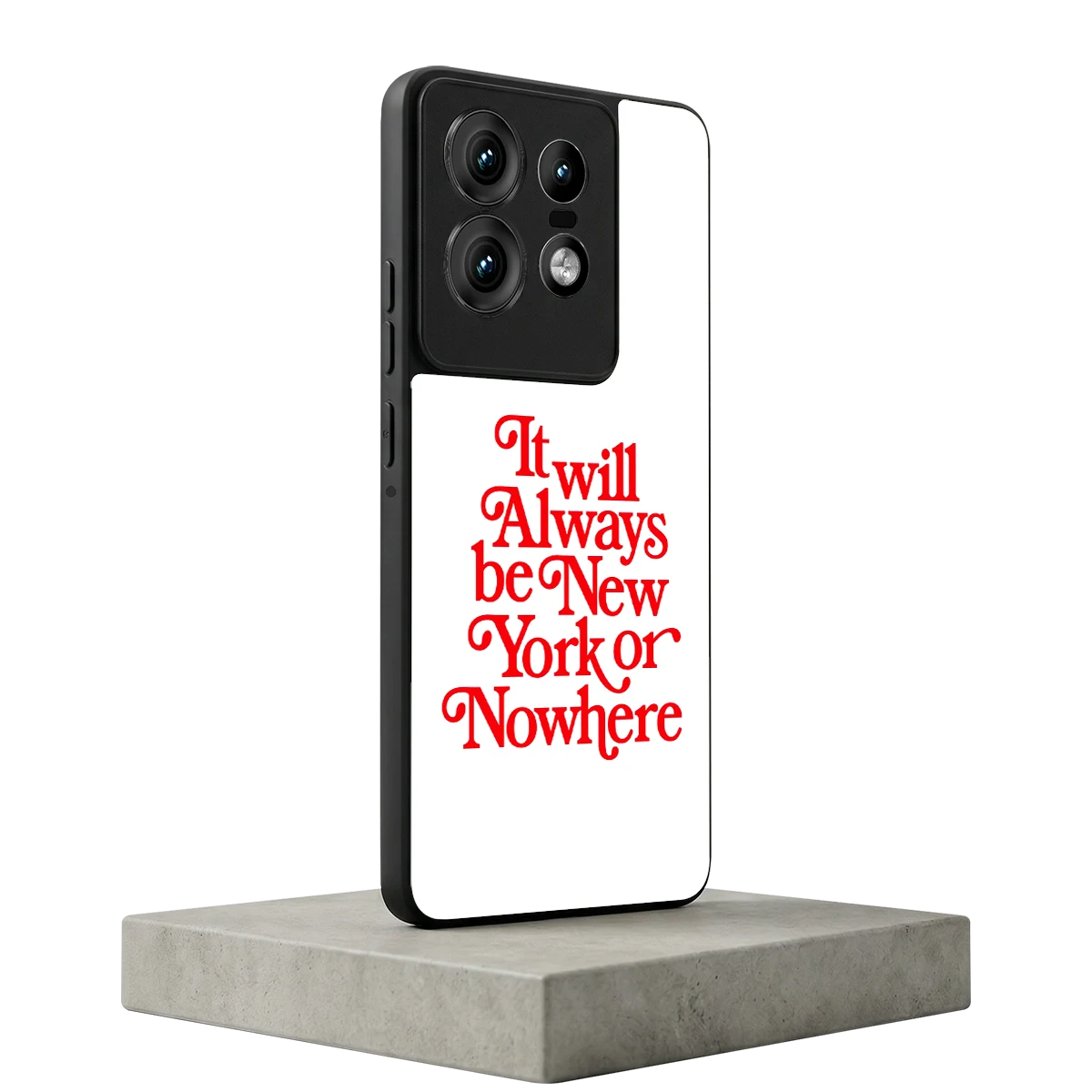 Newyorker motorola edge 50 pro mobile cover | shockproof glass phone case