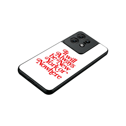 Newyorker stylish phone case for motorola edge 50 pro | glossy glass and slim fit