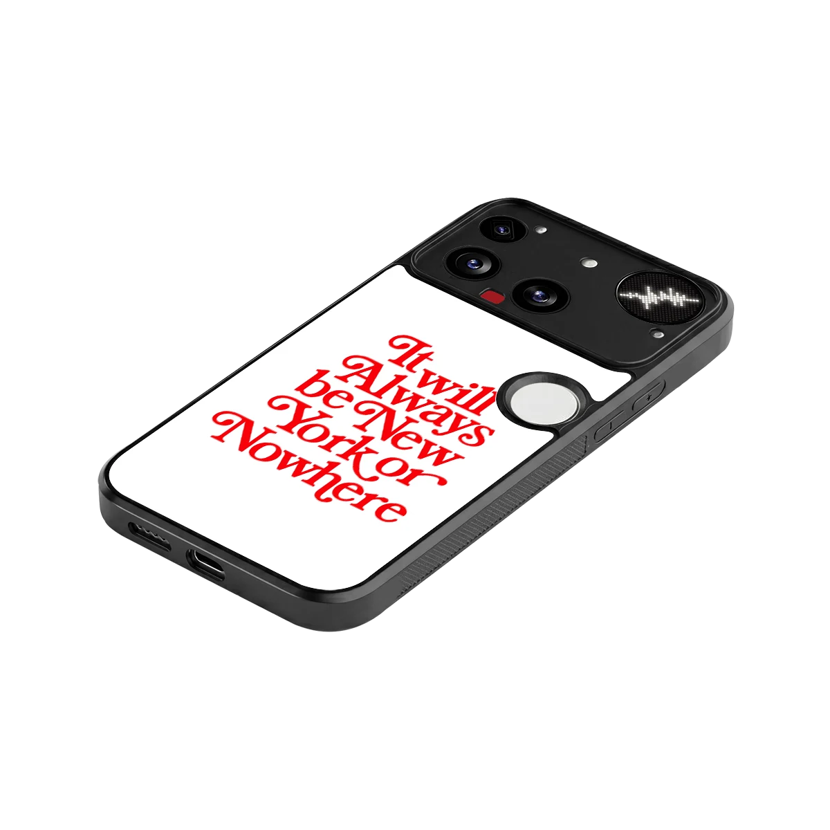 Newyorker stylish phone case for nothing phone 3 | glossy glass and slim fit