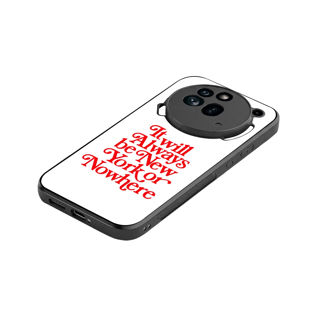 Newyorker stylish phone case for nothing phone 3a pro | glossy glass and slim fit