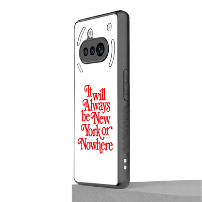 Newyorker nothing phone 3a mobile cover | shockproof glass phone case