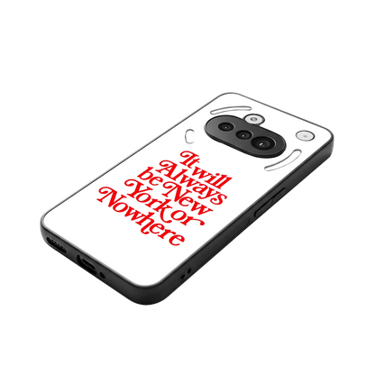 Newyorker stylish phone case for nothing phone 3a | glossy glass and slim fit