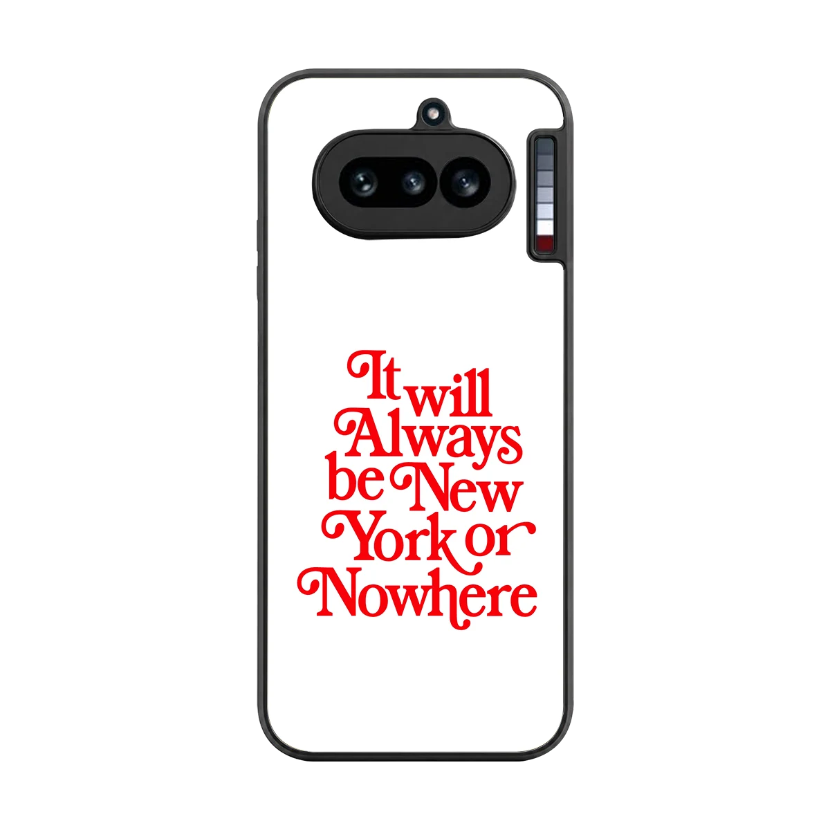 Newyorker back phone cover | glass case for nothing phone 4a