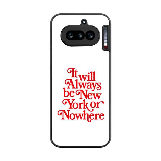 Newyorker back phone cover | glass case for nothing phone 4a