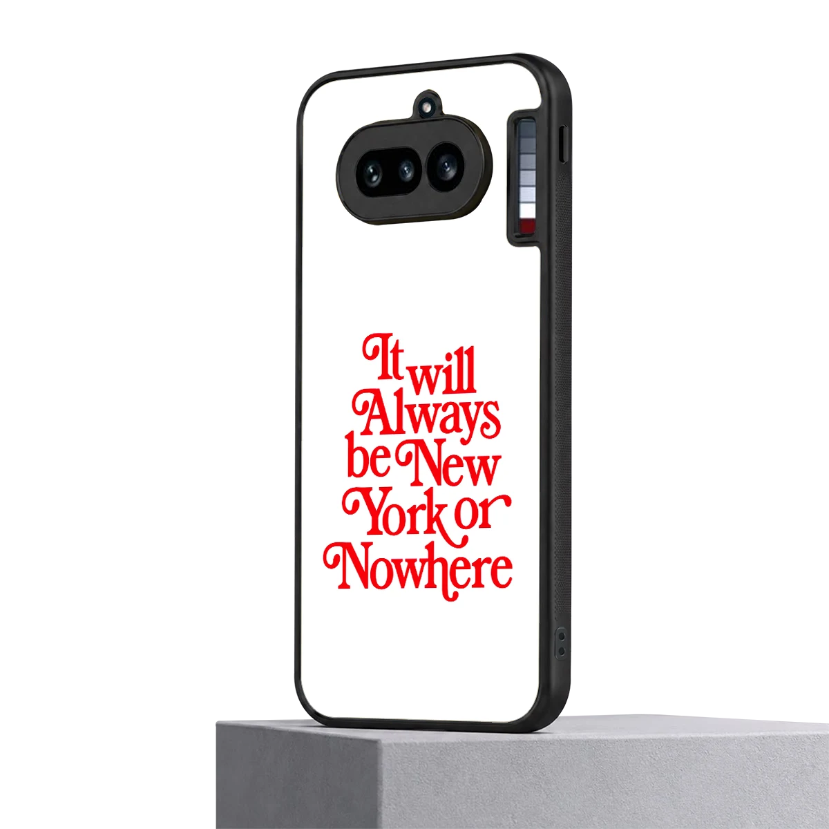 Newyorker nothing phone 4a mobile cover | shockproof glass phone case