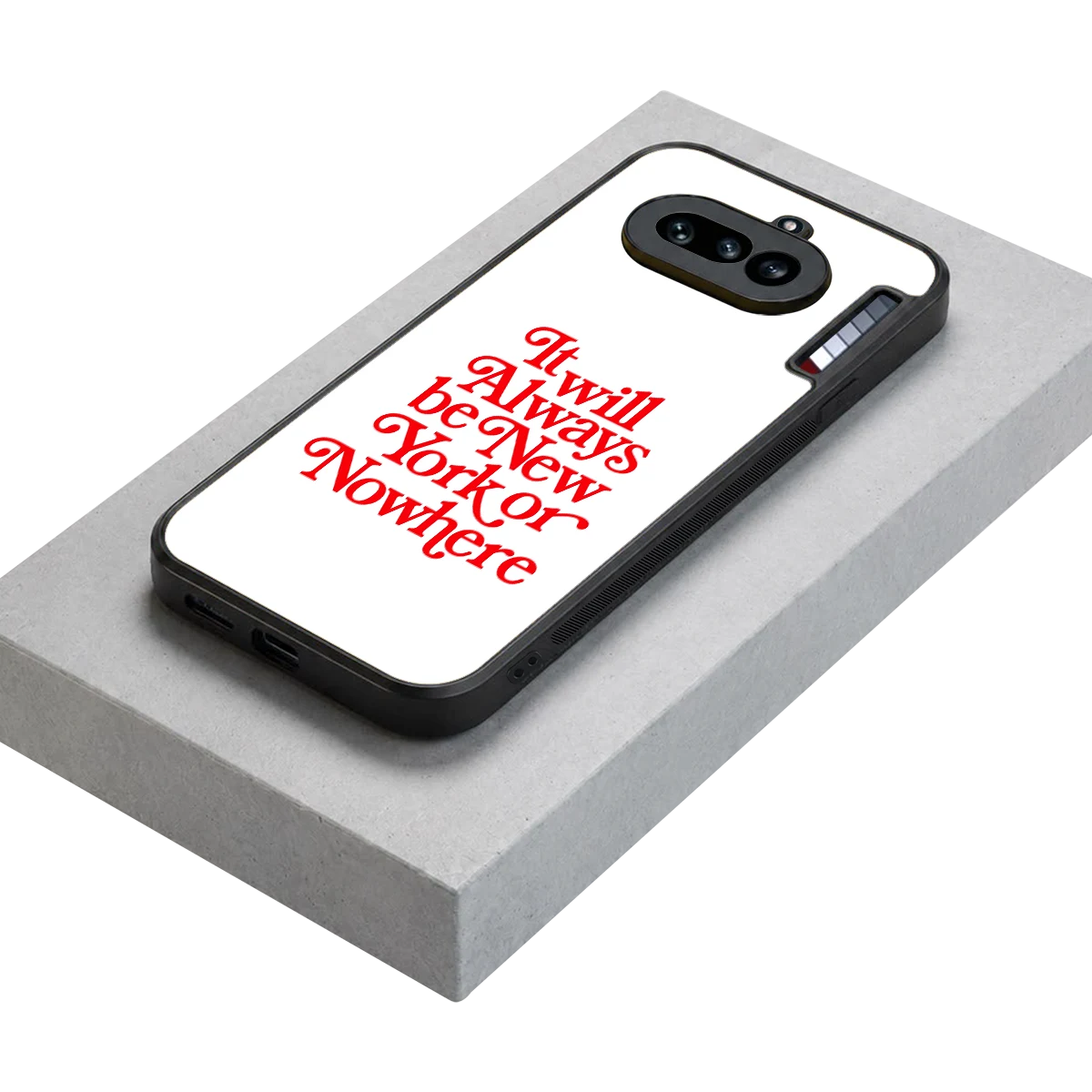 Newyorker stylish phone case for nothing phone 4a | glossy glass and slim fit