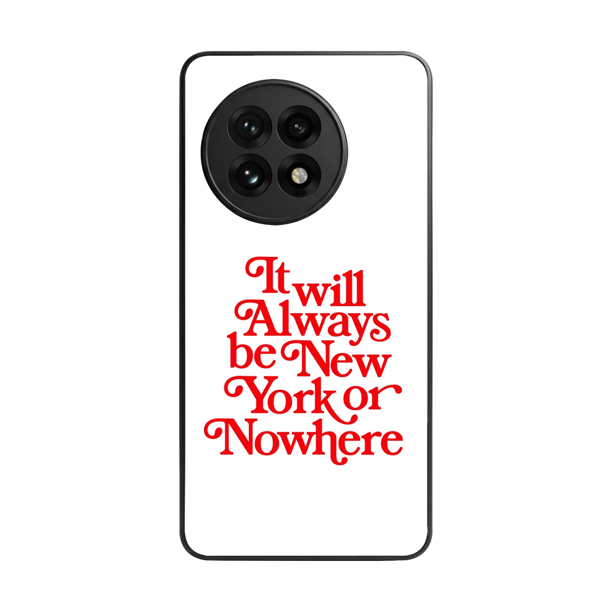 Newyorker back phone cover | glass case for oneplus 13r