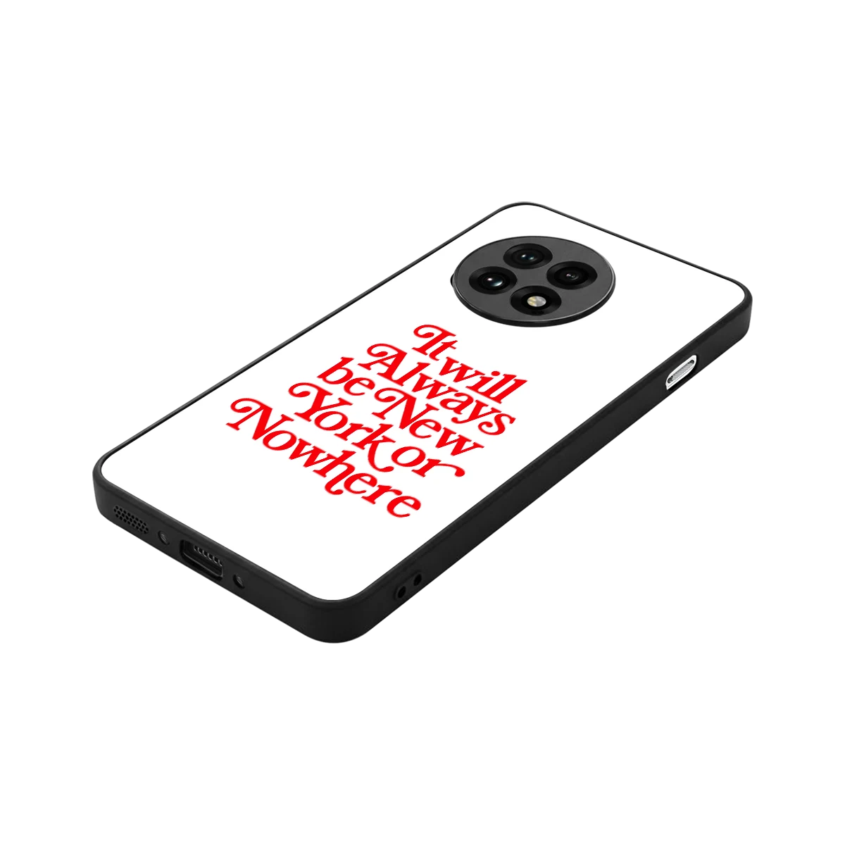 Newyorker stylish phone case for oneplus 13r | glossy glass and slim fit