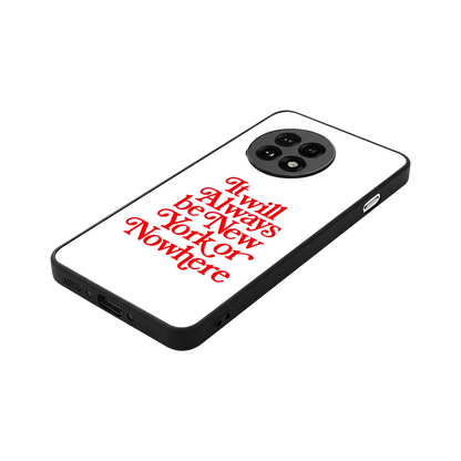 Newyorker stylish phone case for oneplus 13r | glossy glass and slim fit