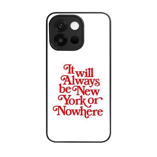 Newyorker back phone cover | glass case for oneplus 13s