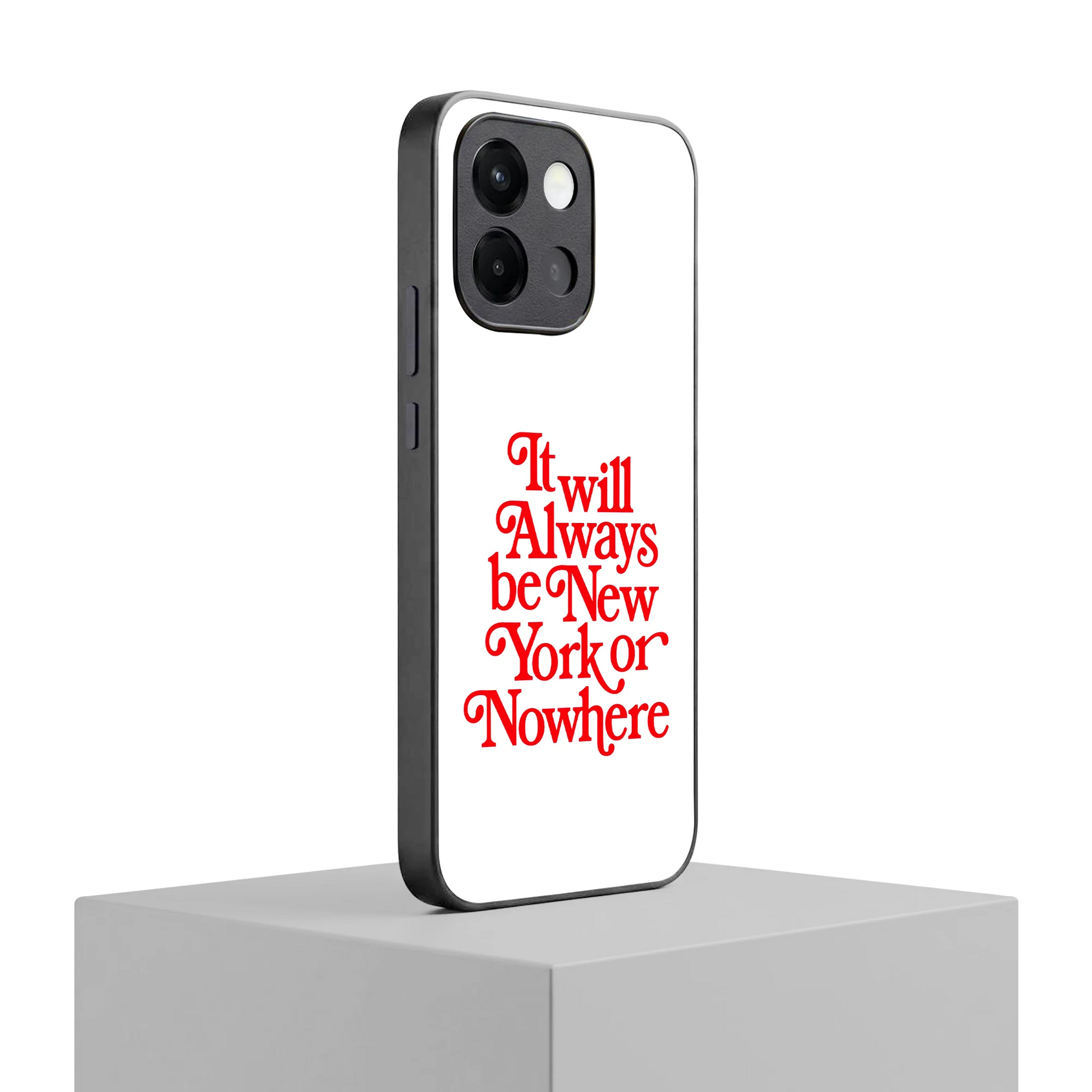 Newyorker oneplus 13s mobile cover | shockproof glass phone case