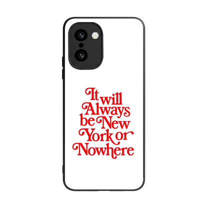 Newyorker back phone cover | glass case for oneplus 15r