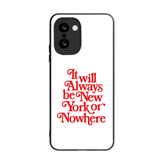 Newyorker back phone cover | glass case for oneplus 15r