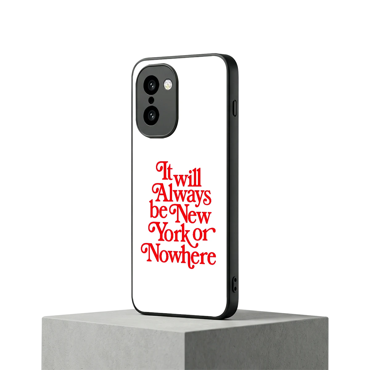 Newyorker oneplus 15r mobile cover | shockproof glass phone case