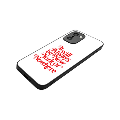Newyorker stylish phone case for oneplus 15r | glossy glass and slim fit