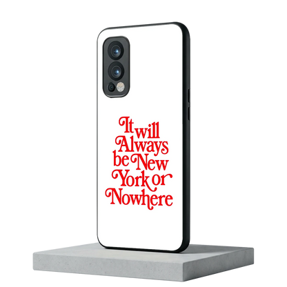 Newyorker oneplus nord 2 mobile cover | shockproof glass phone case