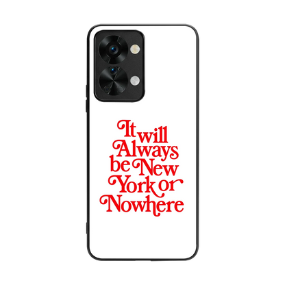 Newyorker back phone cover | glass case for oneplus nord 2t