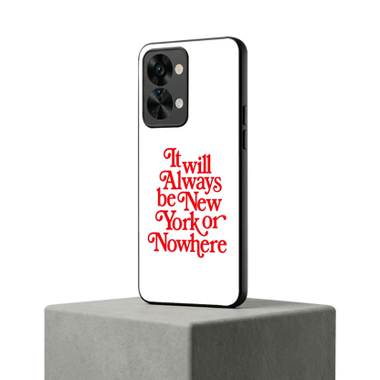 Newyorker oneplus nord 2t mobile cover | shockproof glass phone case
