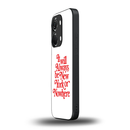 Newyorker oneplus nord 3 mobile cover | shockproof glass phone case