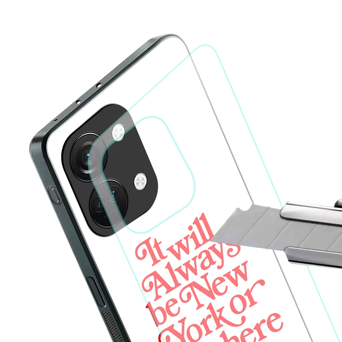 Newyorker stylish phone case for oneplus nord 3 | glossy glass and slim fit