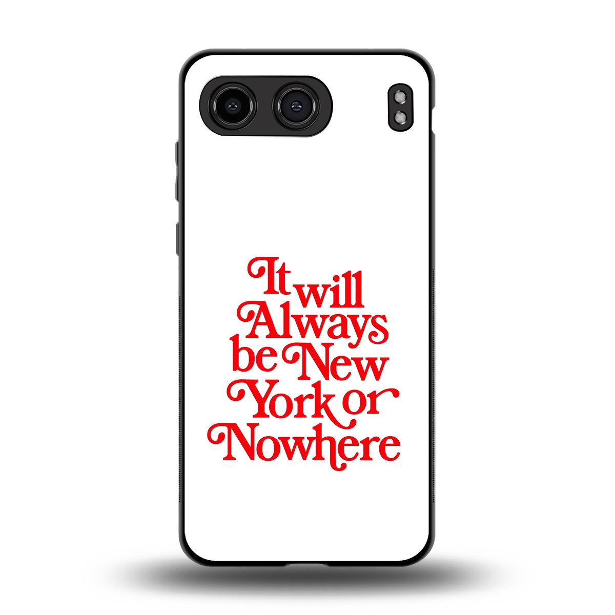 Newyorker back phone cover | glass case for oneplus nord 4