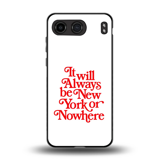 Newyorker back phone cover | glass case for oneplus nord 4