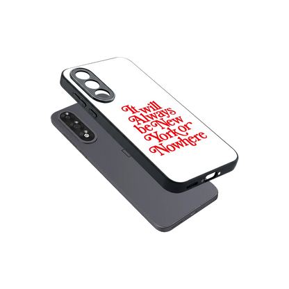Newyorker sleek oneplus nord 5 cover with tempered glass back and TPU edges