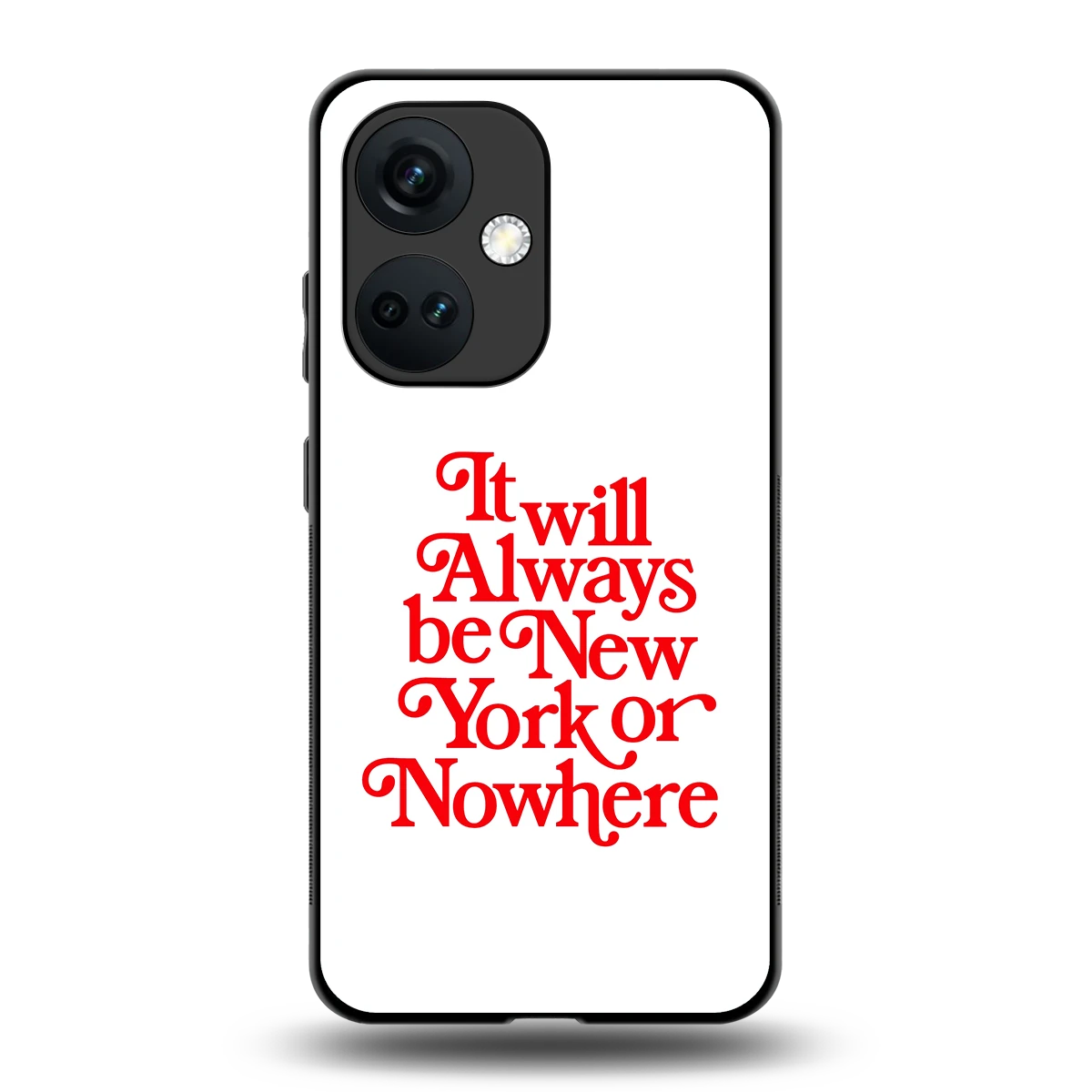 Newyorker back phone cover | glass case for oneplus nord ce 3