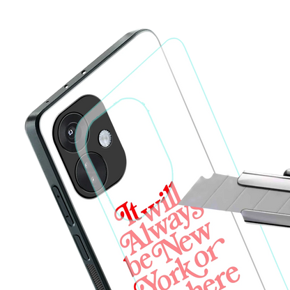 Newyorker stylish phone case for oneplus nord ce 3 | glossy glass and slim fit