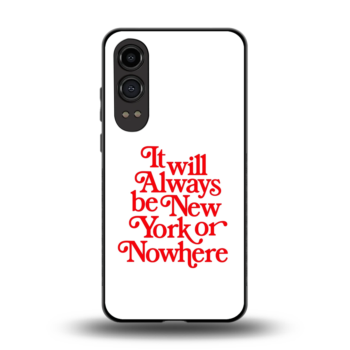 Newyorker back phone cover | glass case for oneplus nord ce 4 lite