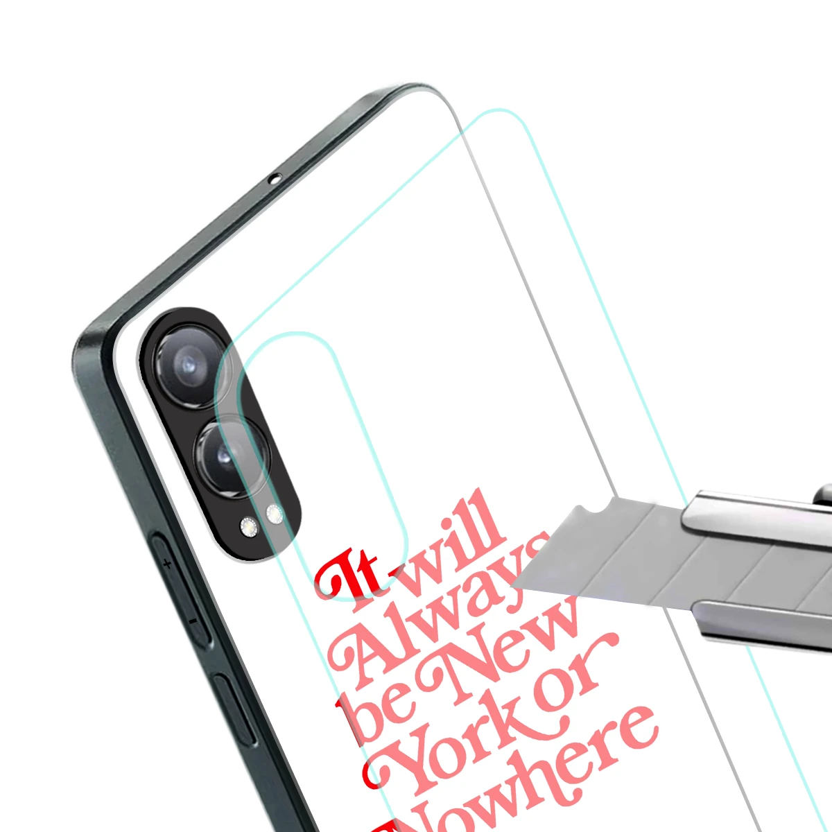 Newyorker stylish phone case for oneplus nord ce 4 lite | glossy glass and slim fit