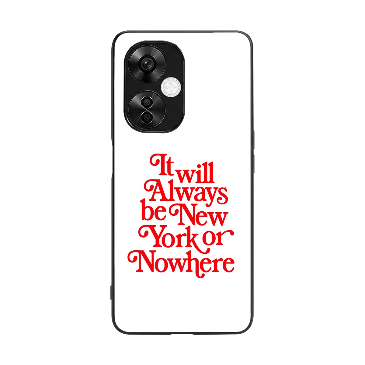 Newyorker back phone cover | glass case for oneplus nord ce 3 lite