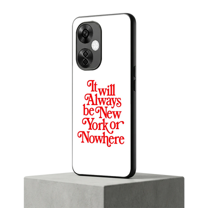 Newyorker oneplus nord ce 3 lite mobile cover | shockproof glass phone case