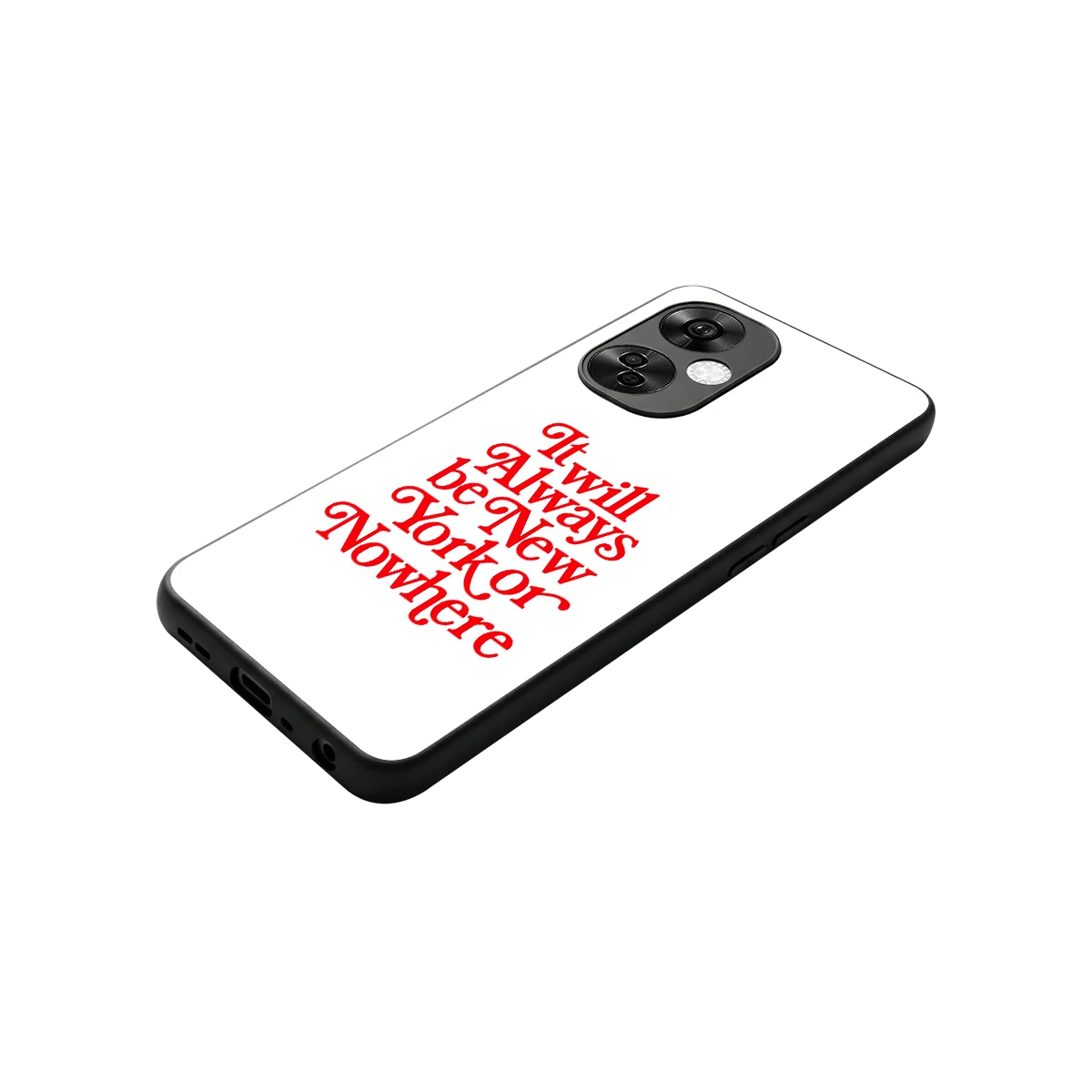 Newyorker stylish phone case for oneplus nord ce 3 lite | glossy glass and slim fit