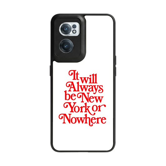 Newyorker back phone cover | glass case for oneplus nord ce 2