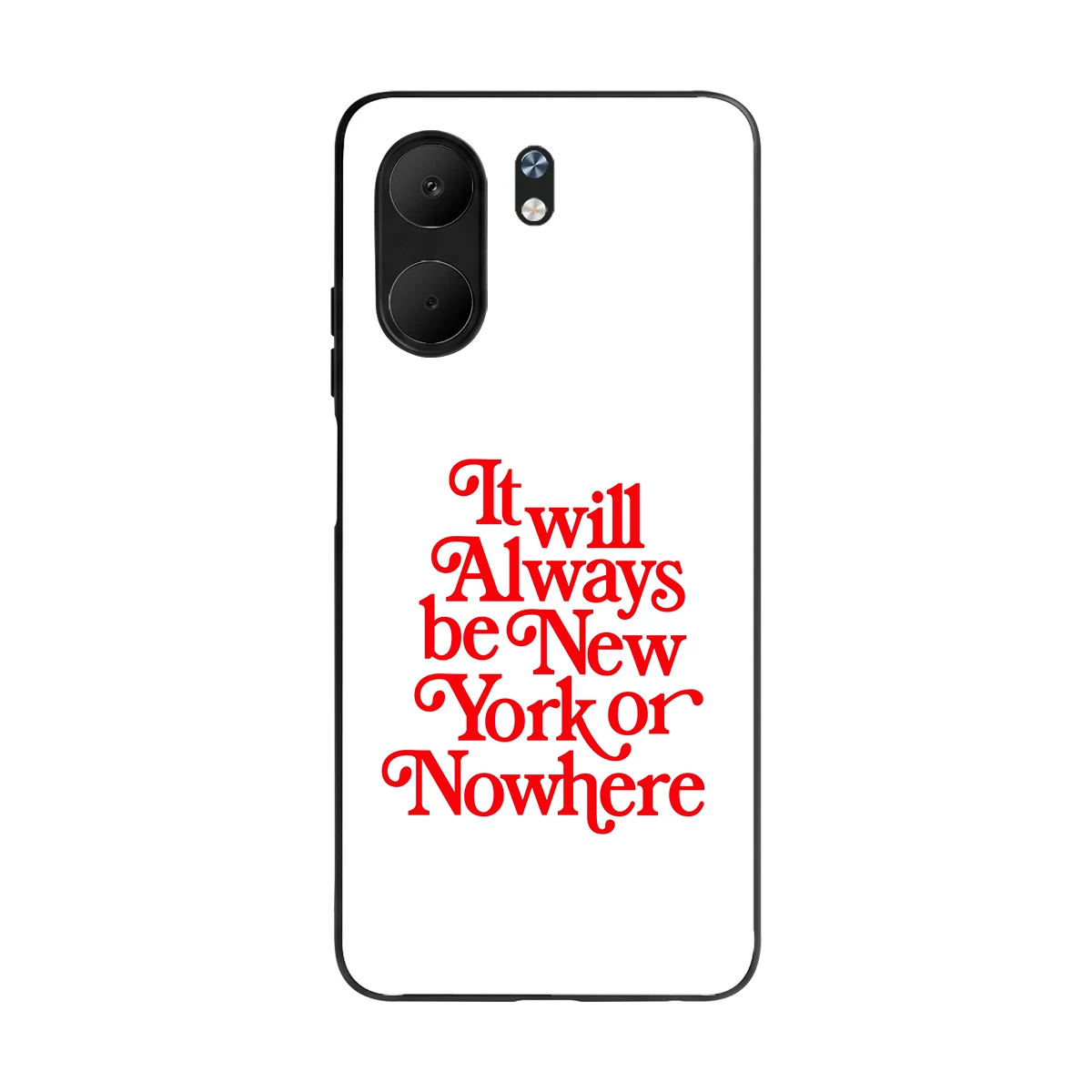 Newyorker back phone cover | glass case for oppo a5x 5g