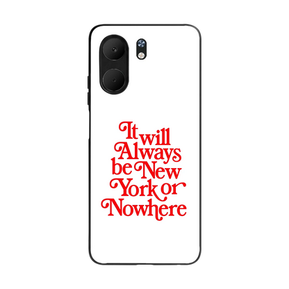 Newyorker back phone cover | glass case for oppo a5x 5g