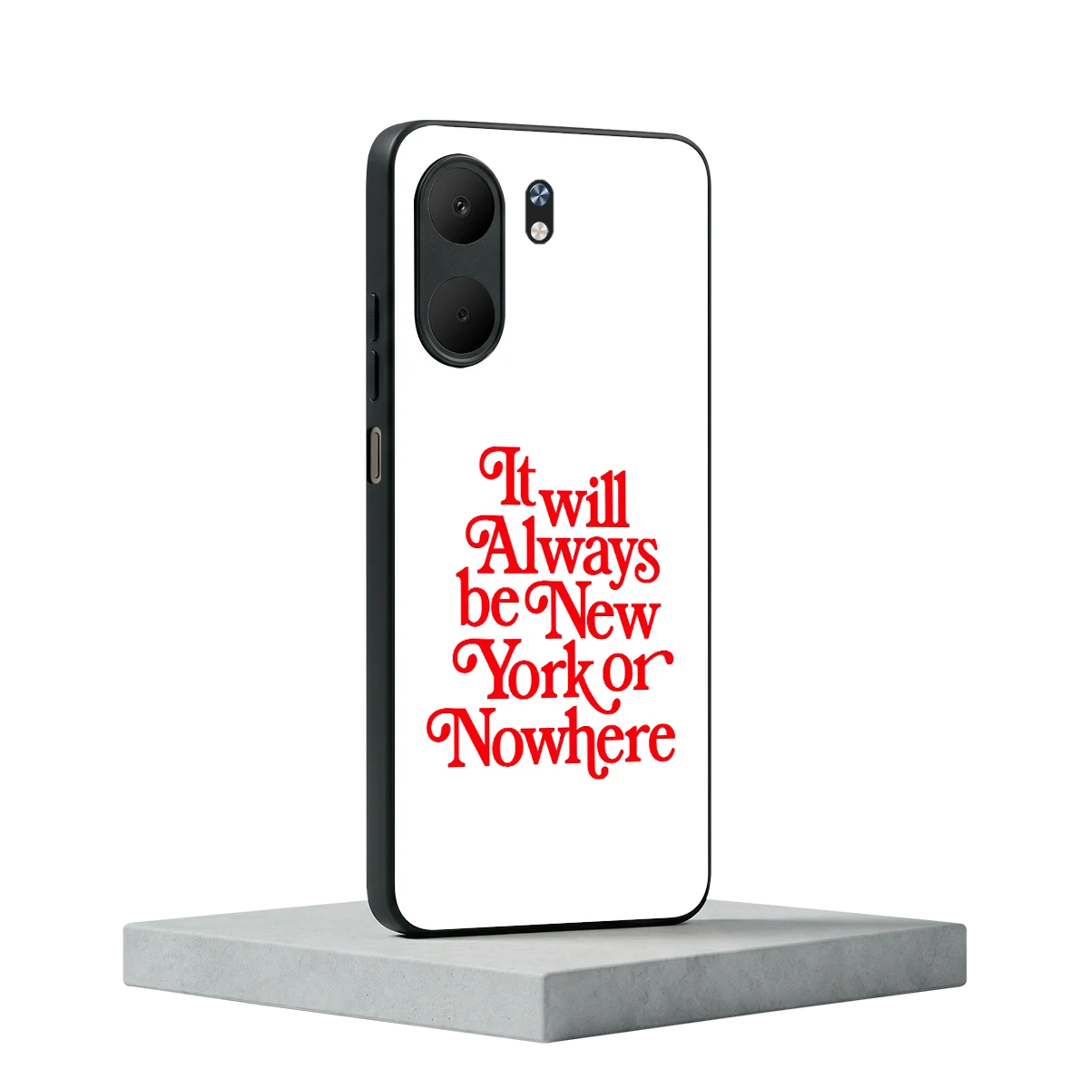 Newyorker oppo a5x 5g mobile cover | shockproof glass phone case