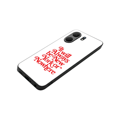 Newyorker stylish phone case for oppo a5x 5g | glossy glass and slim fit