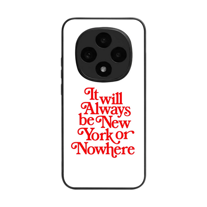 Newyorker back phone cover | glass case for oppo f31 pro 5g
